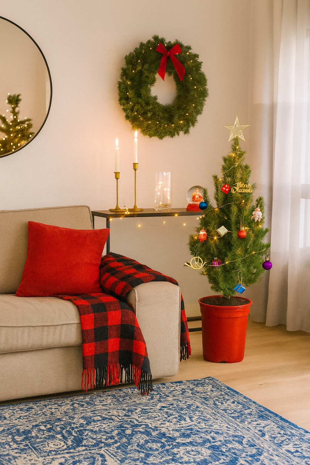 30" Live Tabletop Christmas Tree Trim-a-Tree Kit