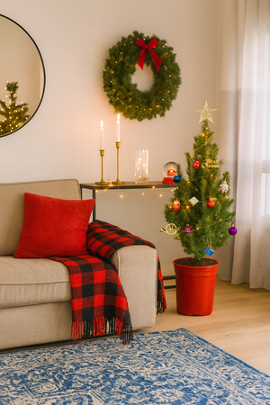 30" Live Tabletop Christmas Tree Trim-a-Tree Kit