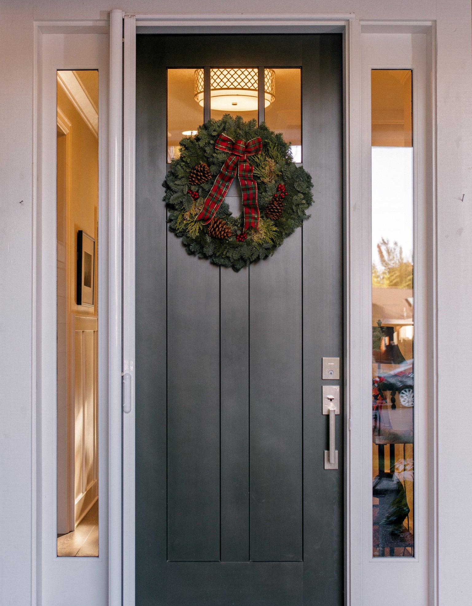 Traditional Mixed Noble Fir Wreath